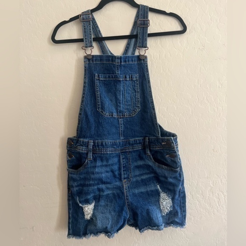 Girls Cat & Jack Overall Shorts sz XL(14-16)